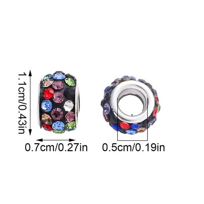 Alloy European Large Hole Bead Pendants