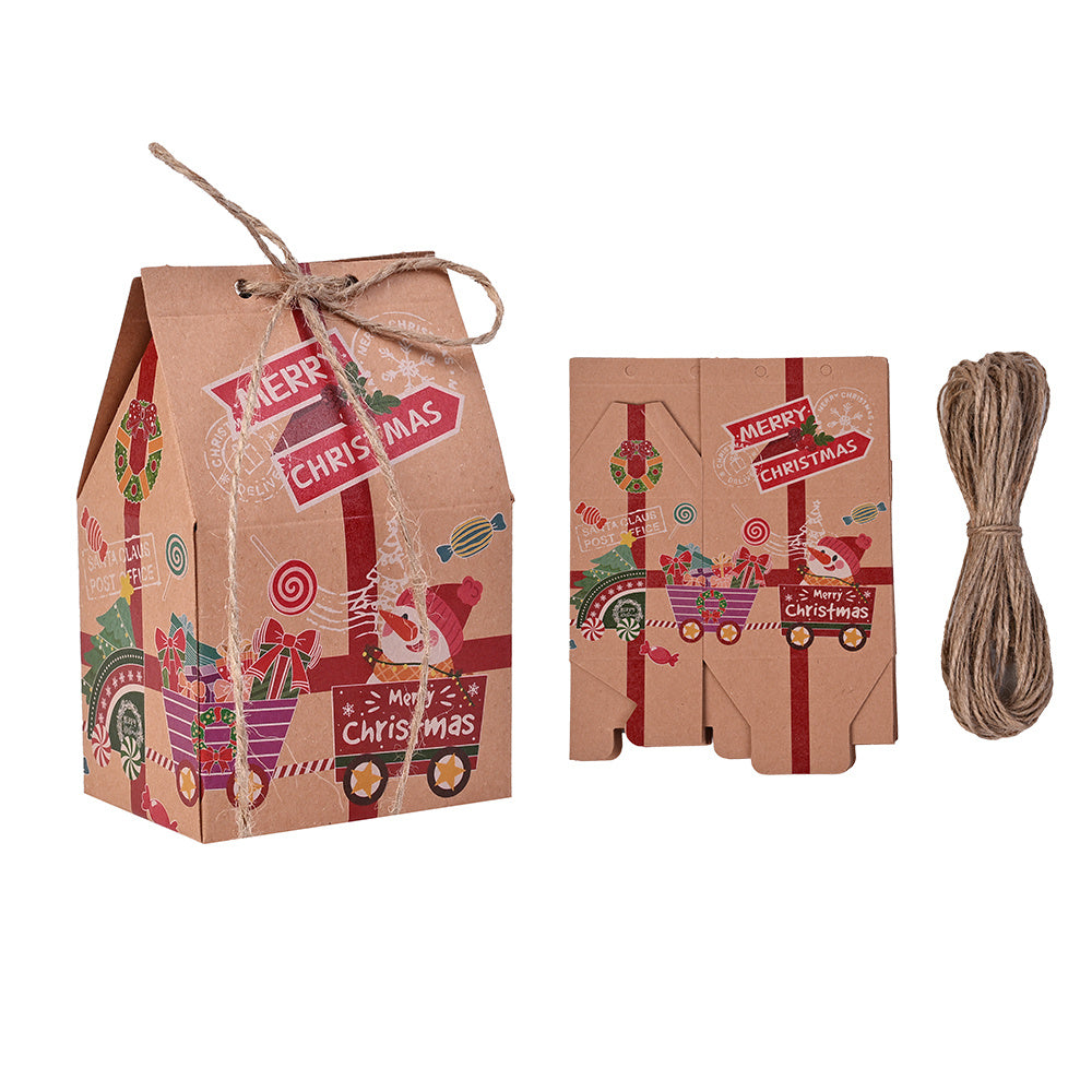 Christmas House Shaped Gift Boxes