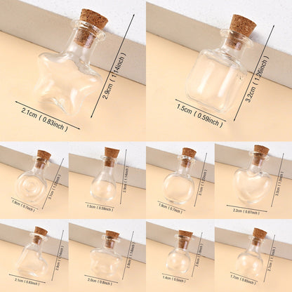 Mini Glass Bottles with Corks