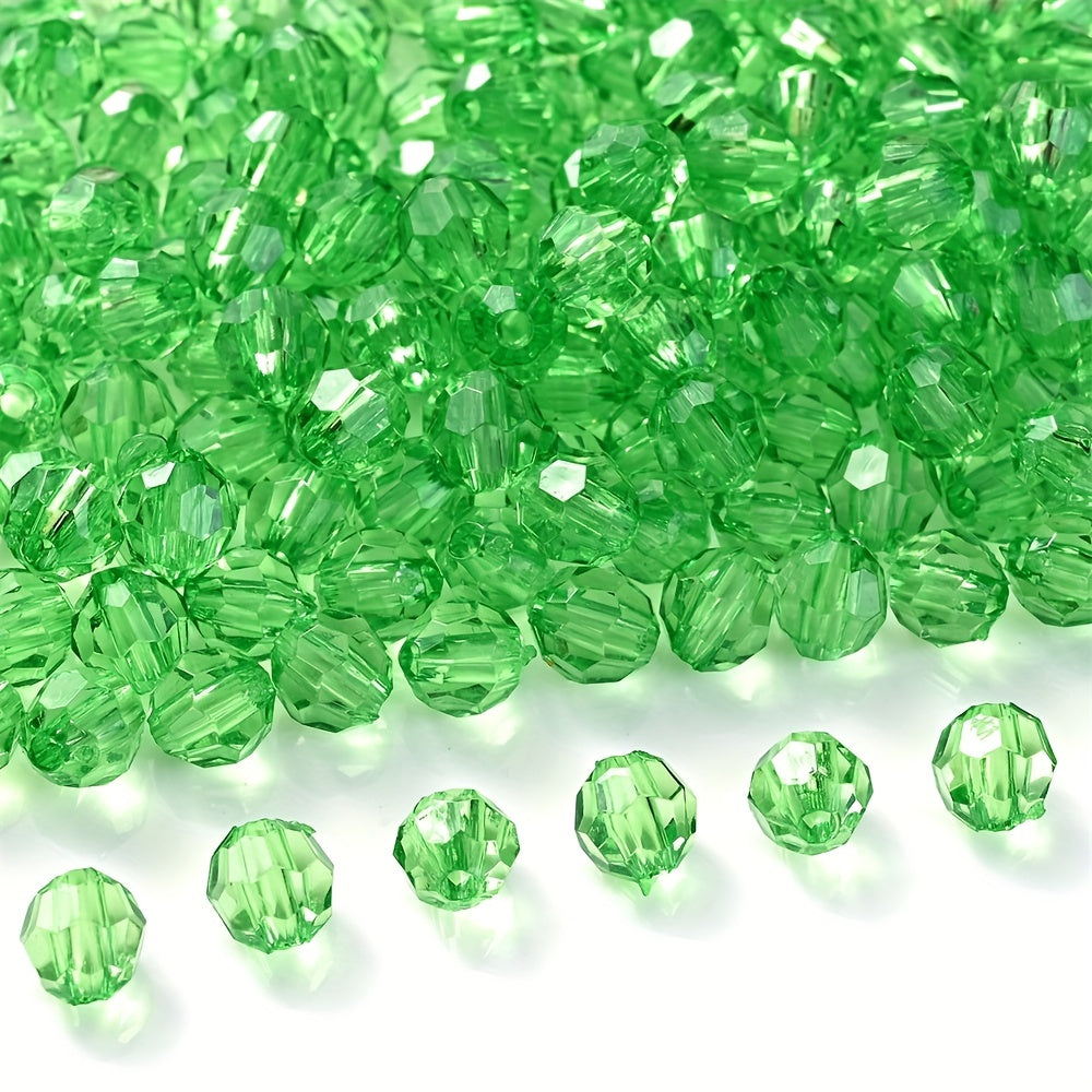 Multifaceted Acrylic Beads