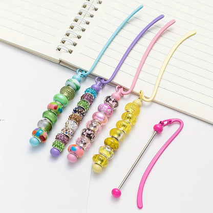 12-Piece Random Mixed Beadable Bookmark Set