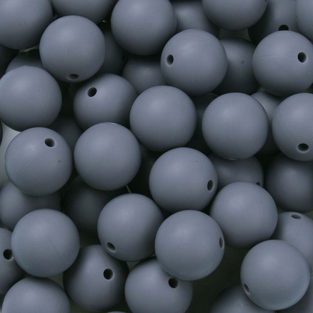 12 mm Round Silicone Beads