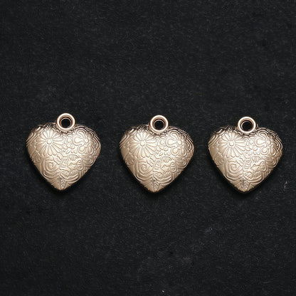 10PCS Gold & Silver CCB Love Pendant Set