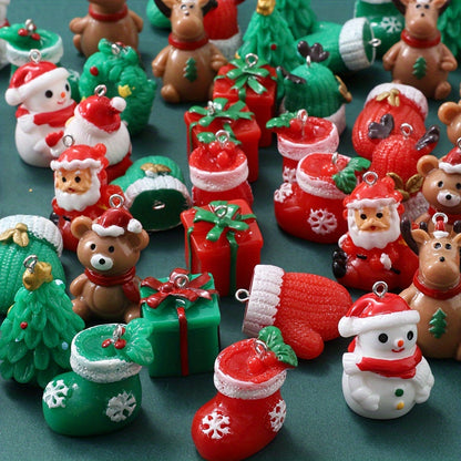 Christmas Resin Pendants