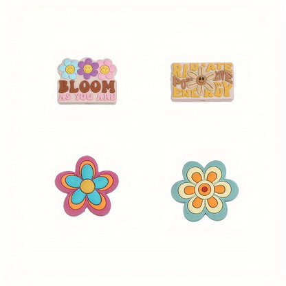 Flower Silicone Spacer Beads