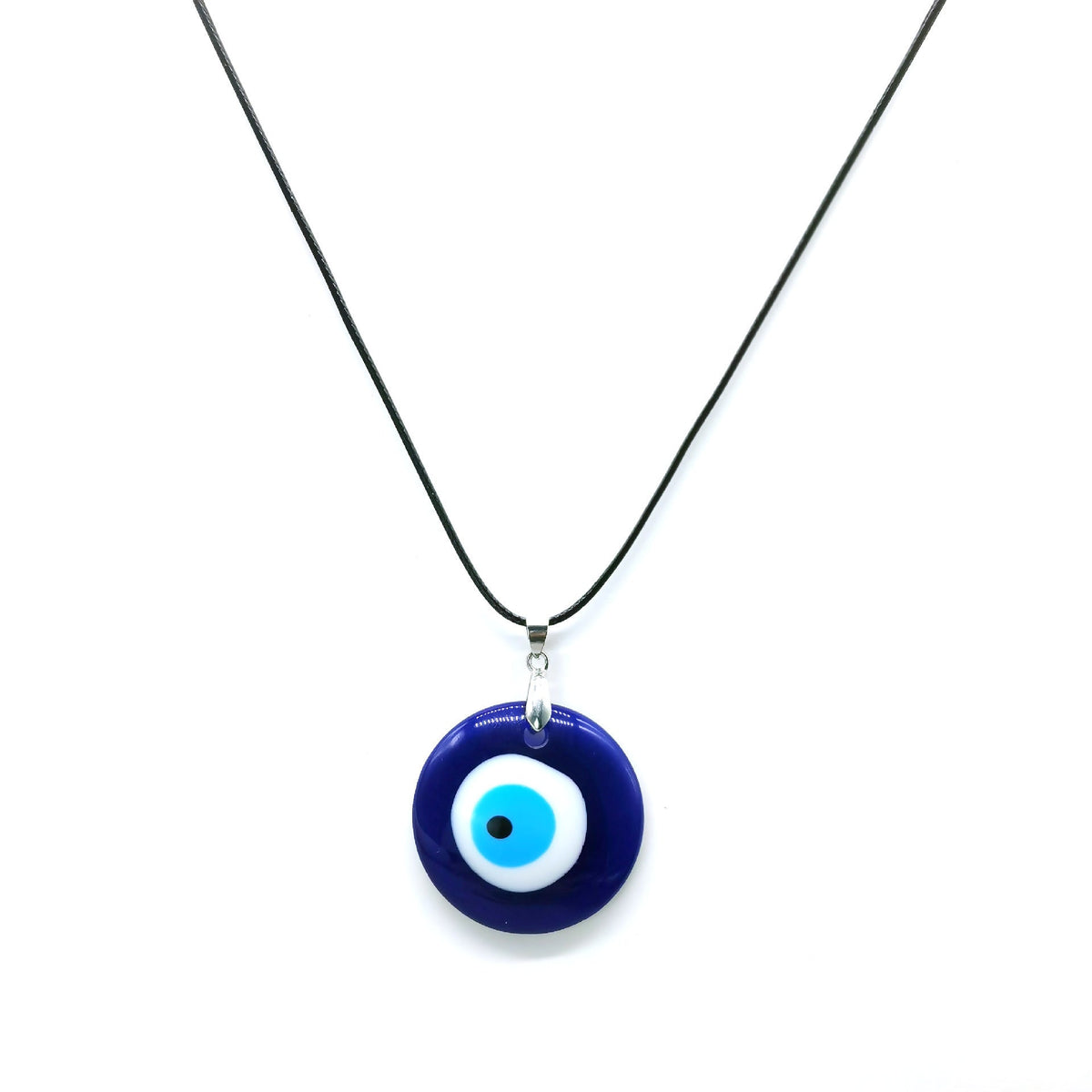 15PCS Blue Evil Eye Glaze Charm Set