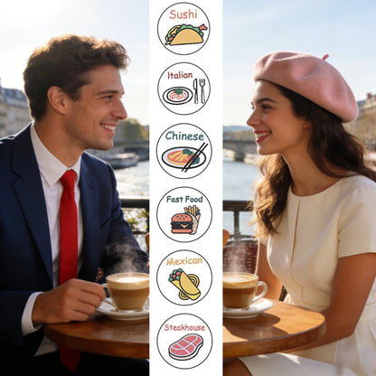 Couples Decision Dice Set