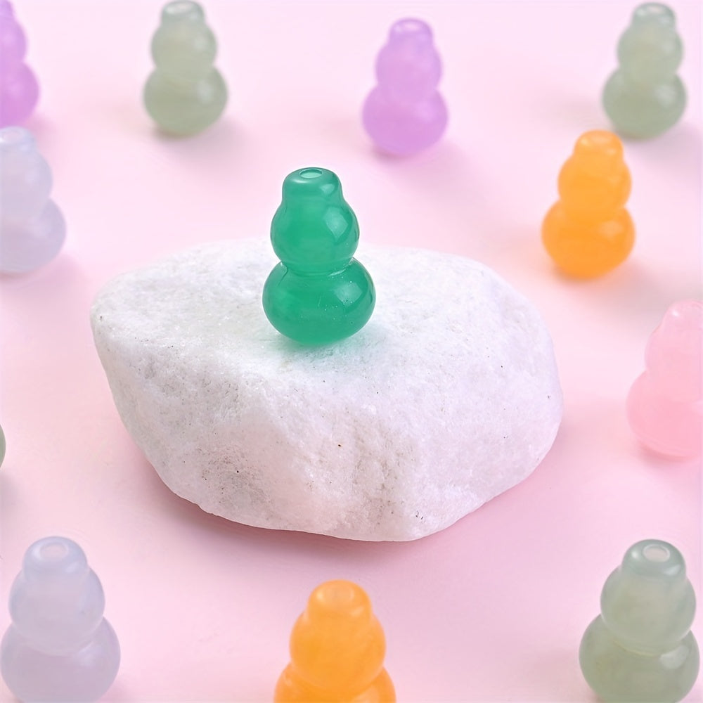 Luminous Gourd Acrylic Beads