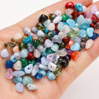 300g/bag Mini Imitation Stone Acrylic Beads