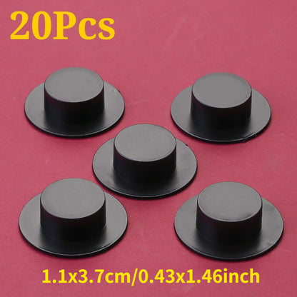 Mini Plastic Top Hats