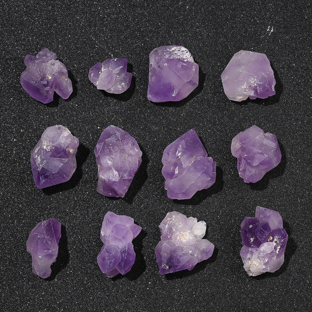 10g Purple Amethyst-Style Decorative Stone Mix