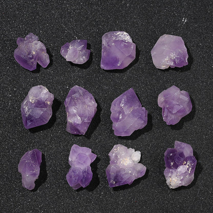10g Purple Amethyst-Style Decorative Stone Mix