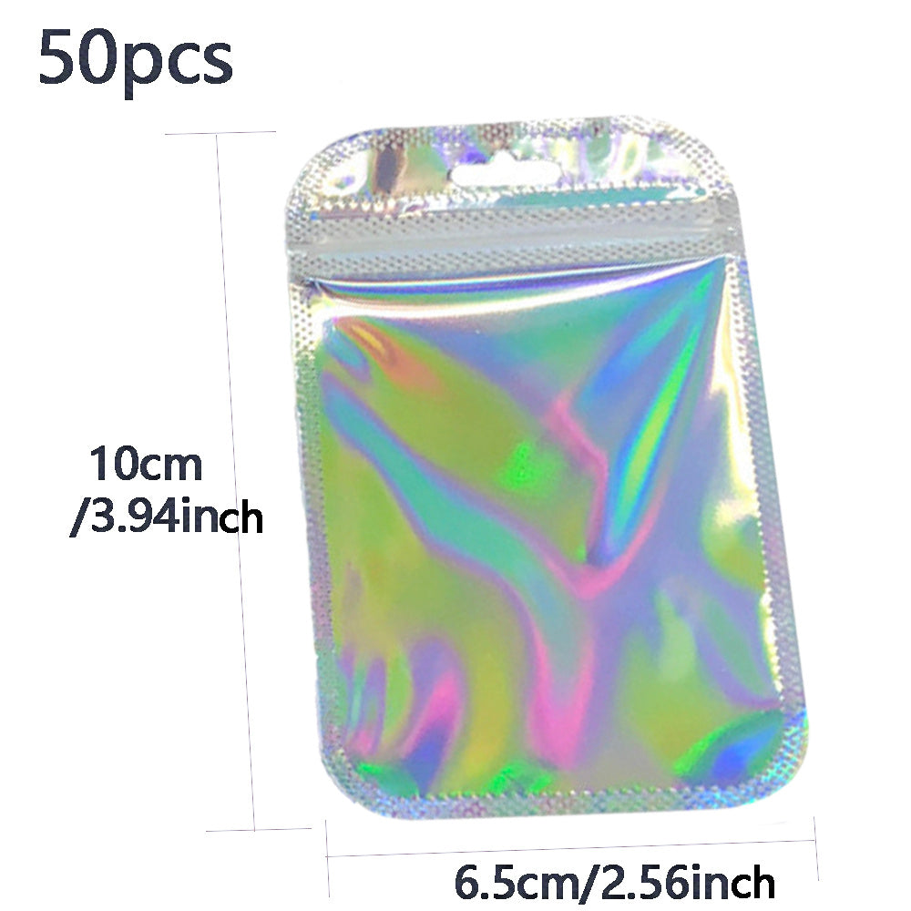 Laser OPP Zip Lock Packaging Bags
