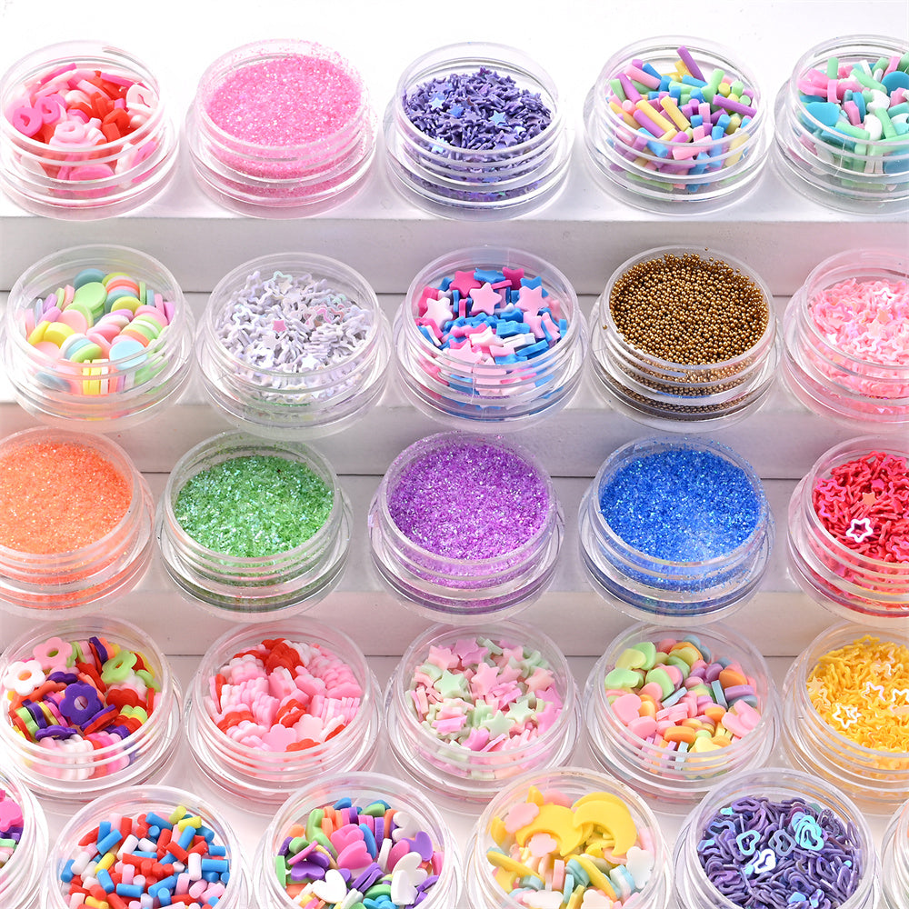 36-Compartment Jewelry Making Bead and Embellishment Kit