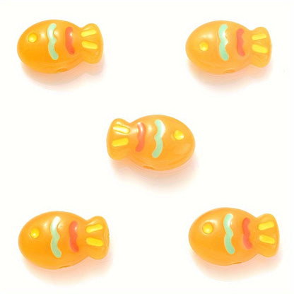 Luminous Fish Acrylic Beads