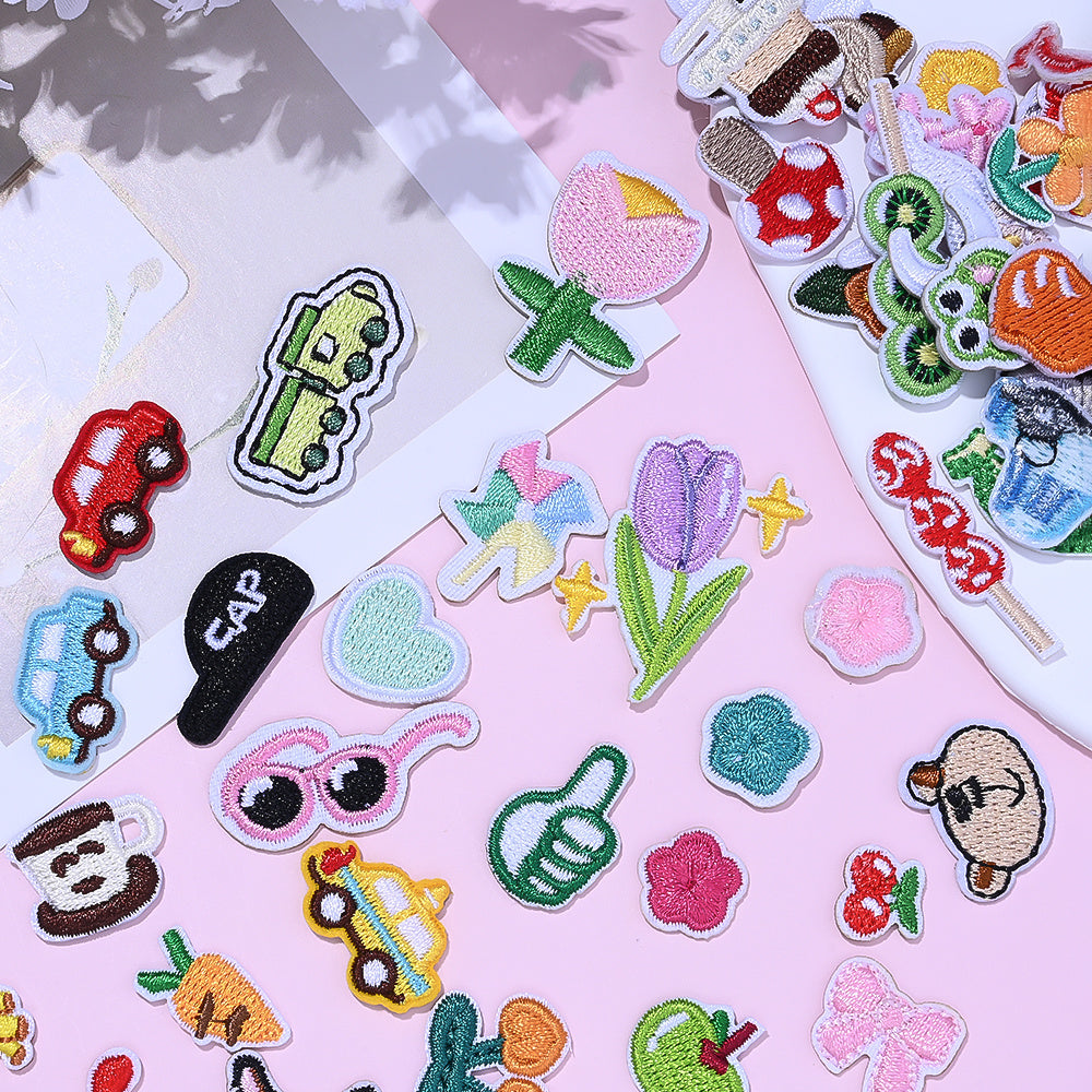 Mixed Style Embroidery Patches