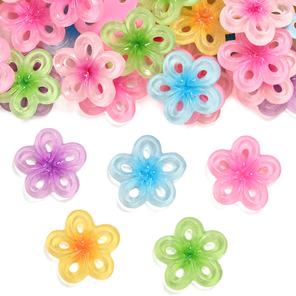 Gradient Flower Beads