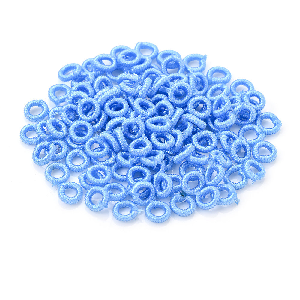 6 mm Polyester Pineapple Knot Coil Beads