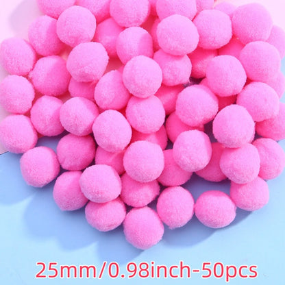 Rainbow Pom Pom Balls