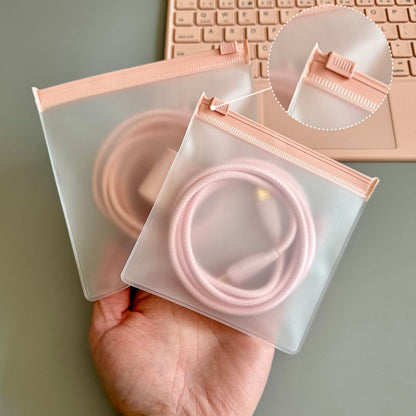 8 cm Square Reusable EVA Jewelry Storage Bags