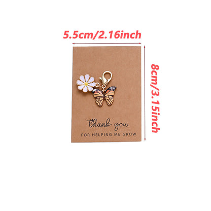 Butterfly Keychain Gift Set