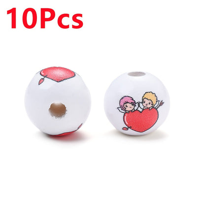 Colorful Wooden Beads