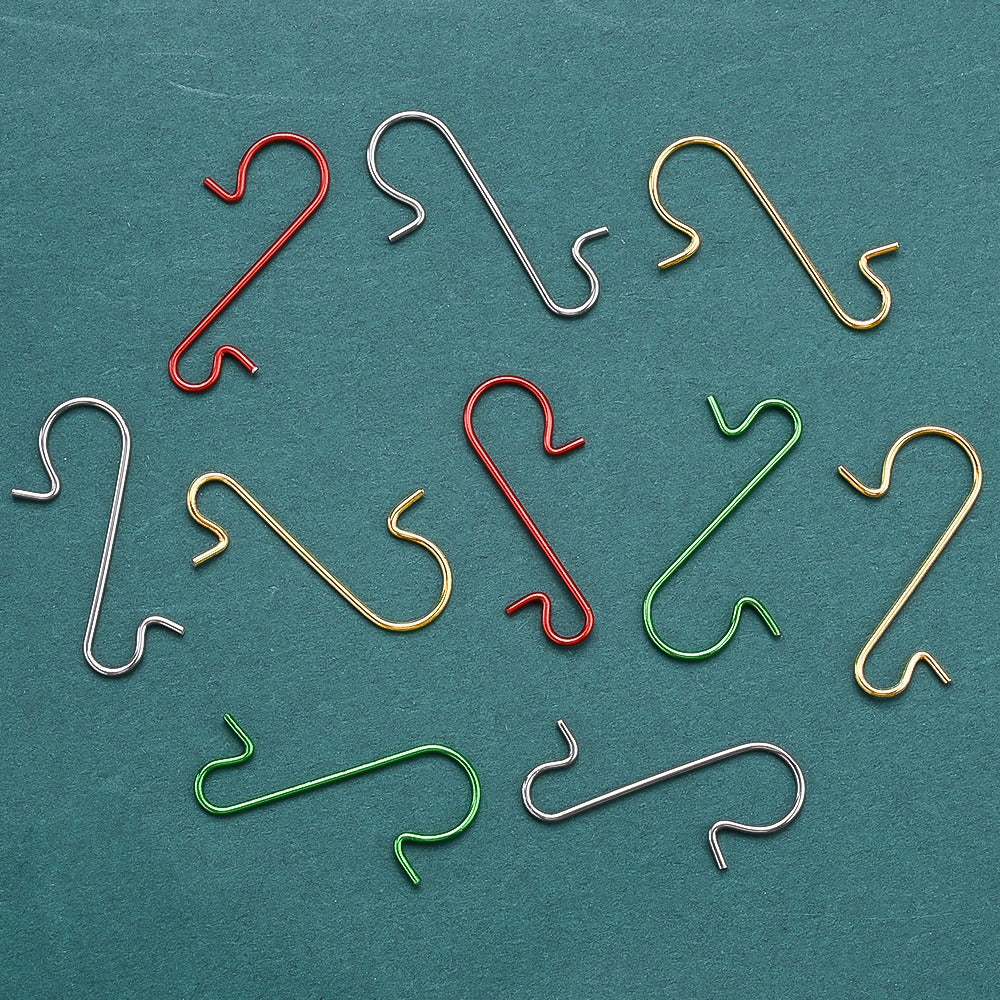 20PCS 30mm Christmas Ornament Hanging Hooks