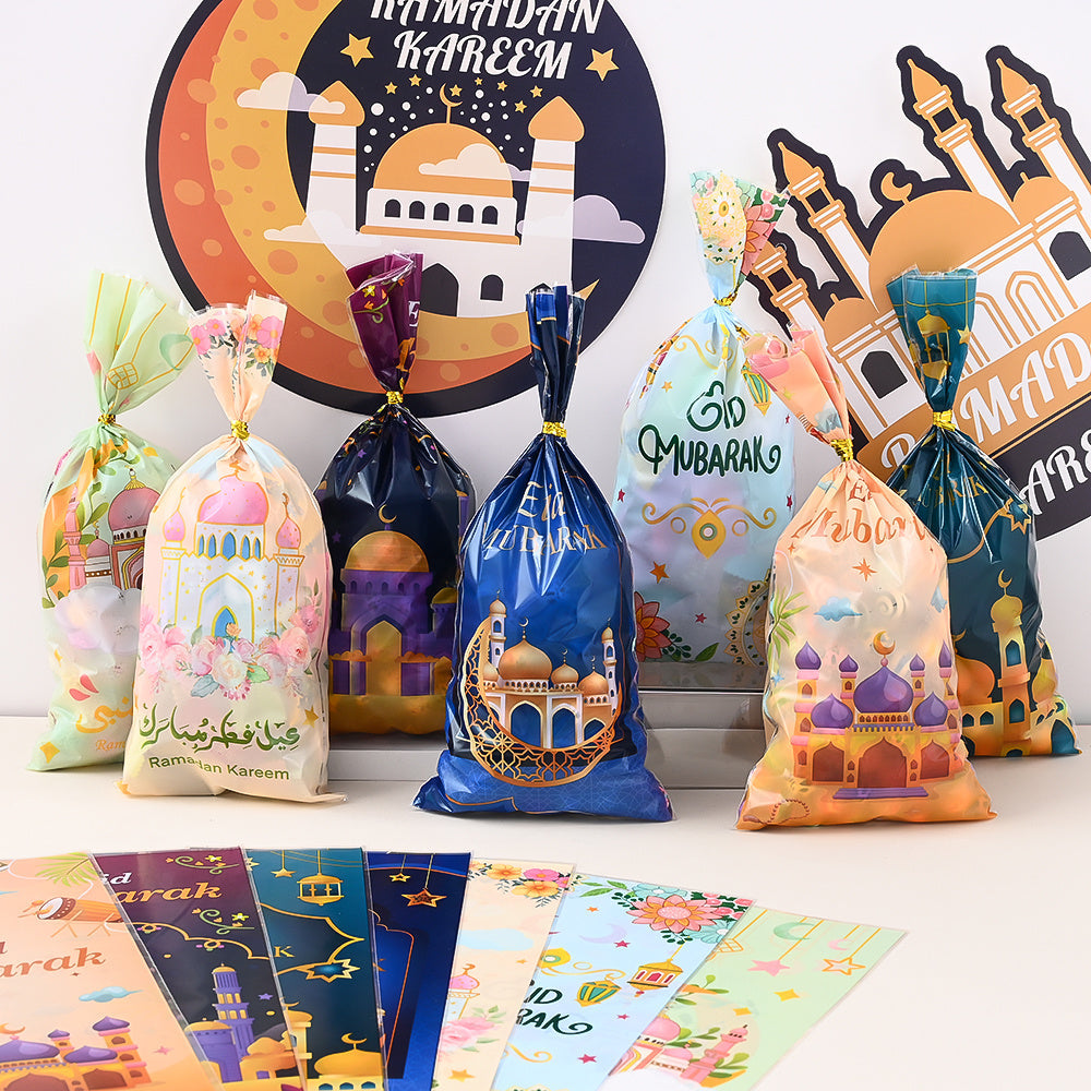 50-Piece 13x27.5 cm OPP Gift Bags