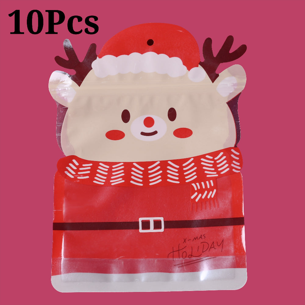 9/10-Piece Random Christmas Gift Bag Set