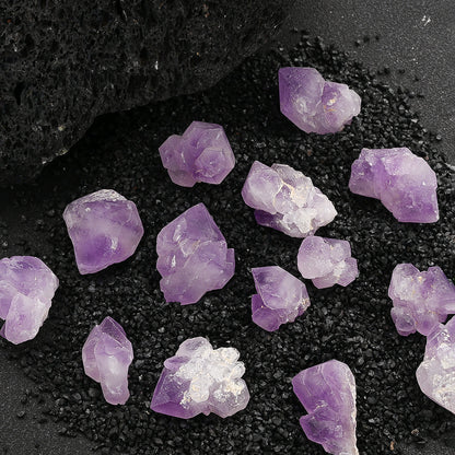 10g Purple Amethyst-Style Decorative Stone Mix
