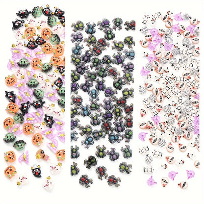 Halloween Resin Patch Beads