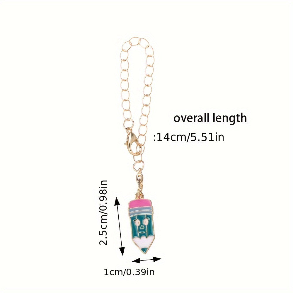 1PC Doctor Hat, Book & Apple Pendant Chain