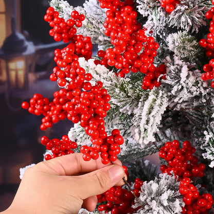 Christmas Red Fruit Tree Skewers