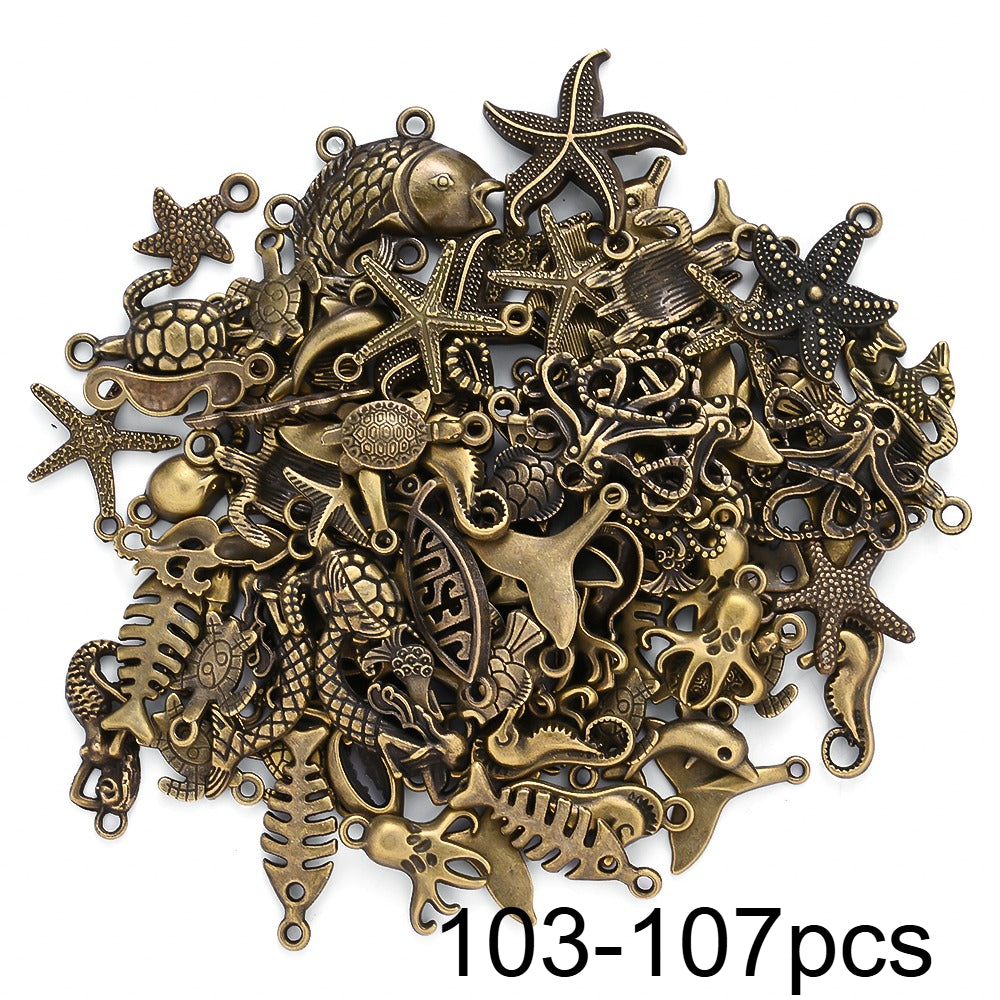 Vintage Ocean Alloy Pendants