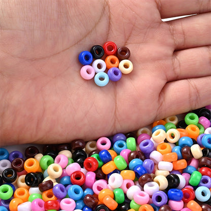Colorful Rainbow Pony Beads