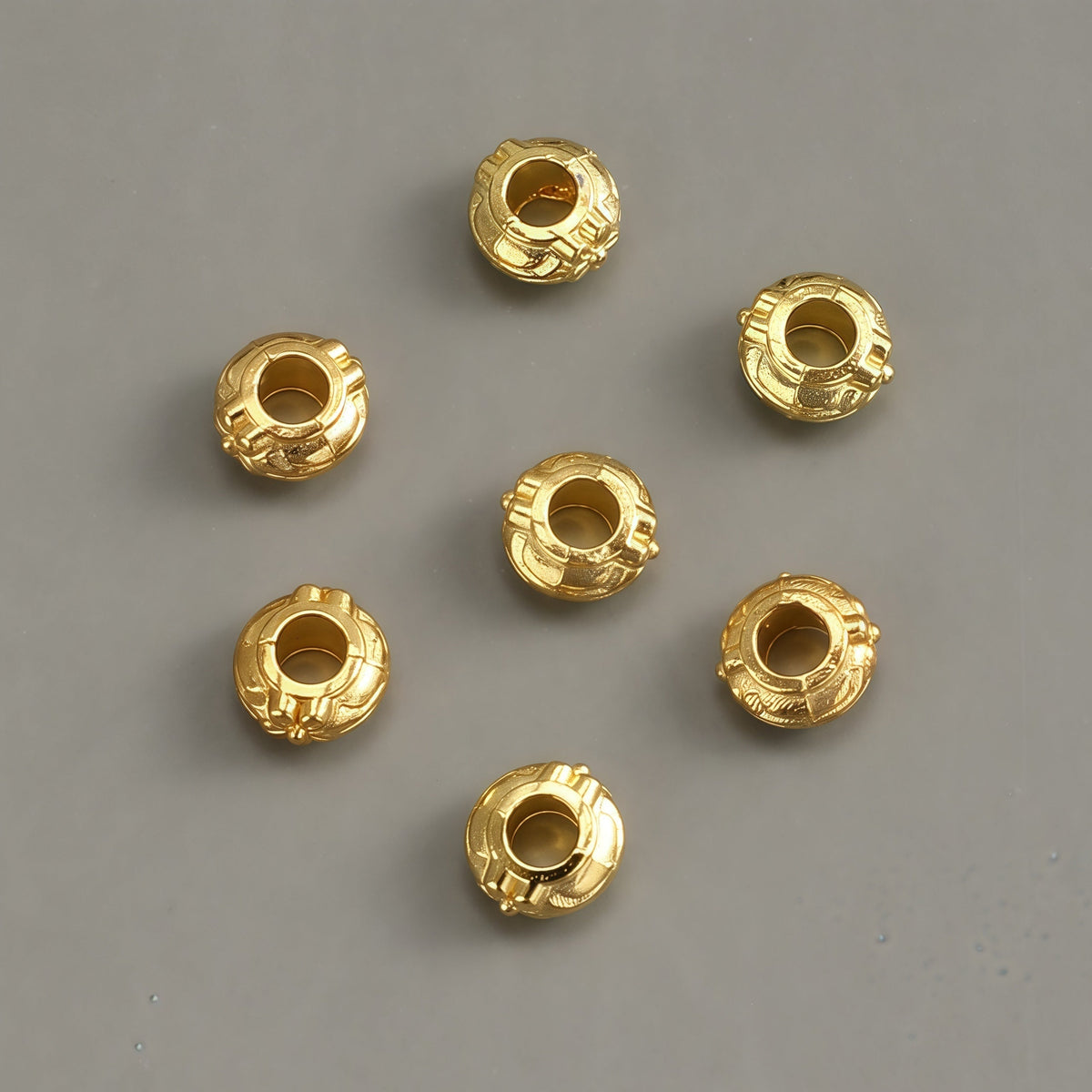 Flower Alloy Beads