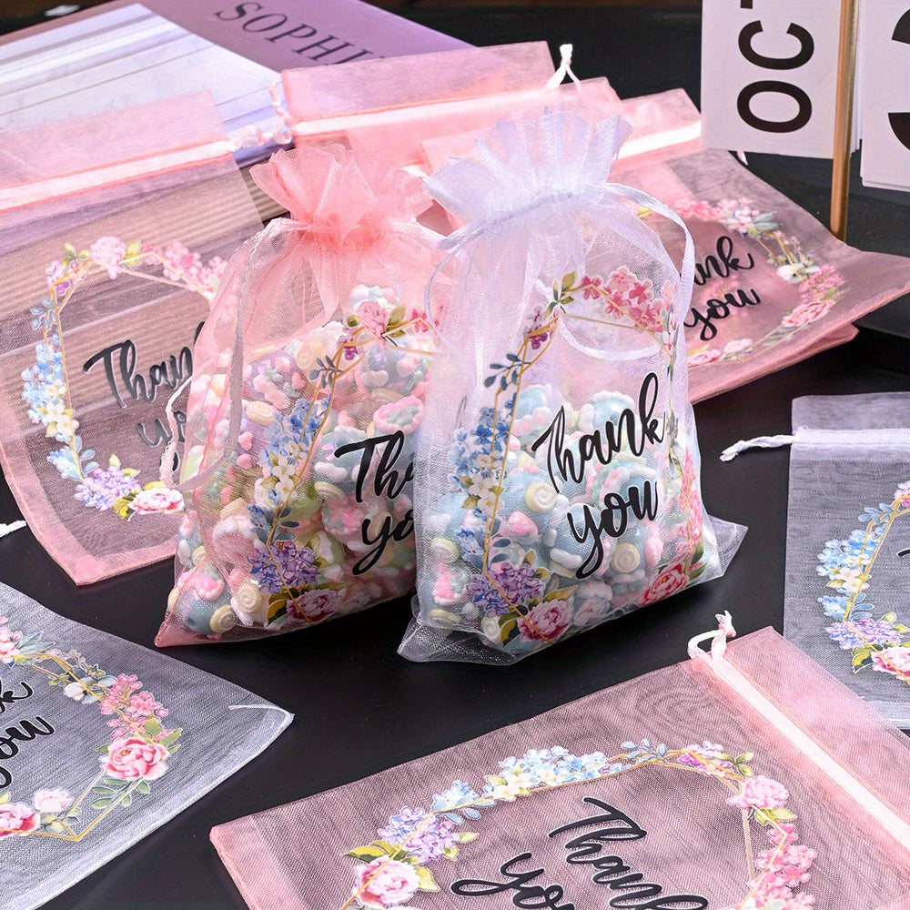 Bead Drawstring Bags