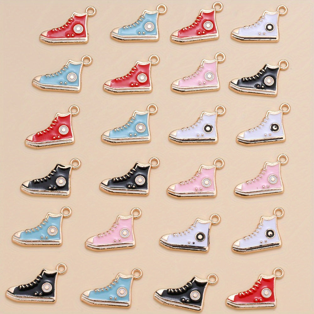 Canvas Shoe Alloy Charms