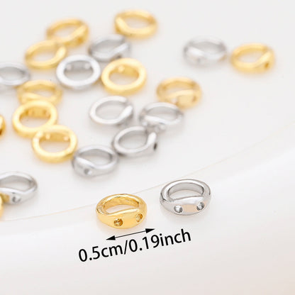 Copper Round Jewelry Clasp Connectors