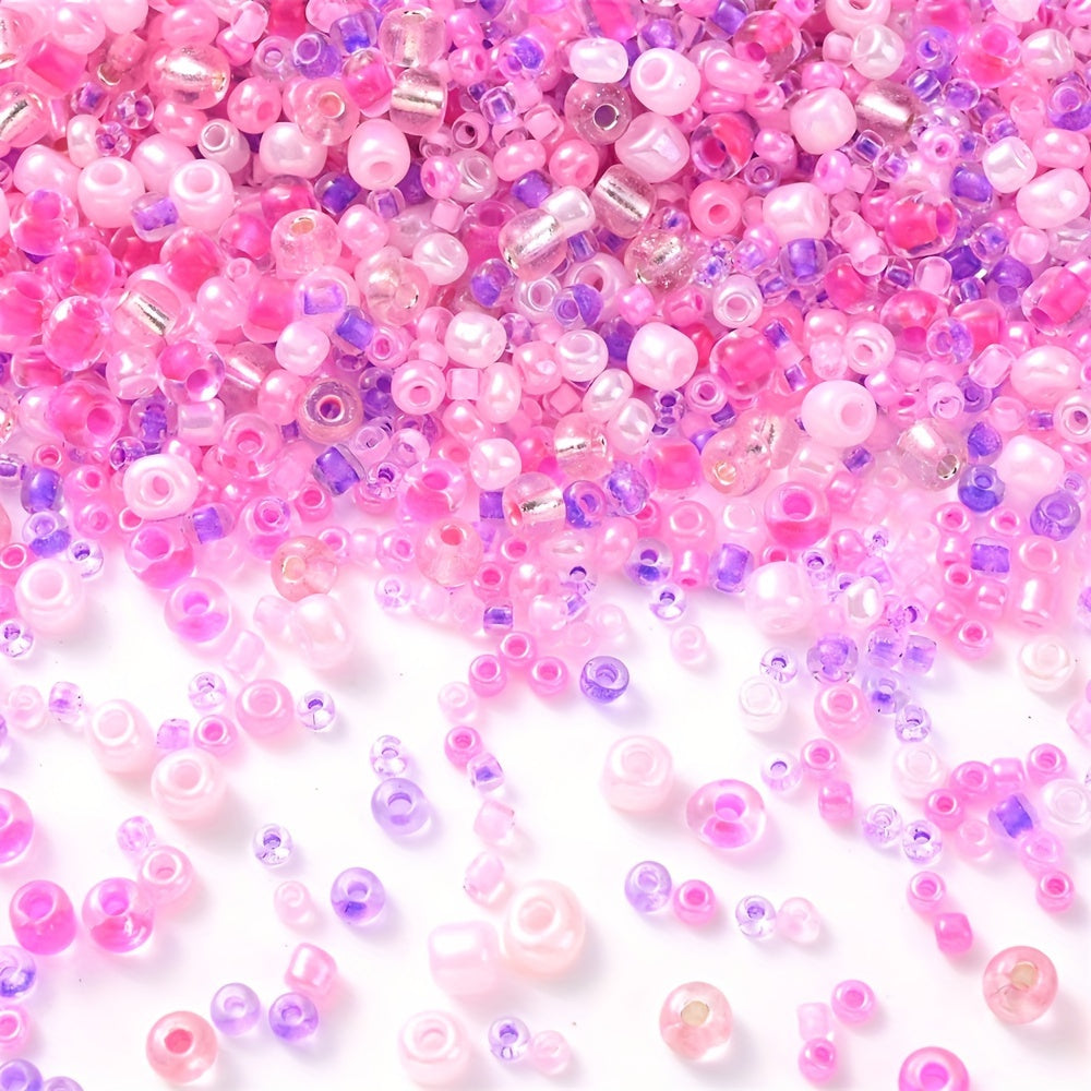 750PCS 2/3/4mm Mixed Glass Beads - 20g