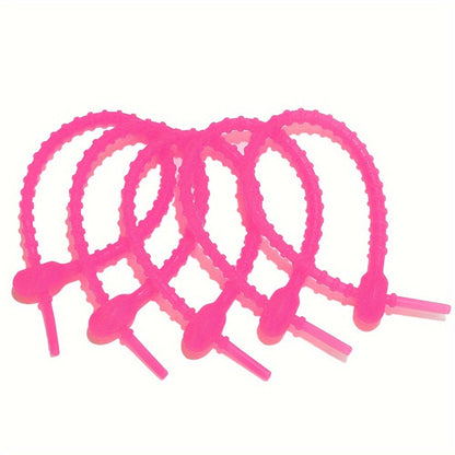 Oval Silicone Cable Ties