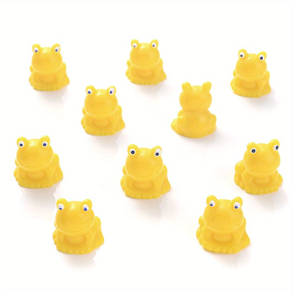 16x17mm 10pcs Resin Frog Beads