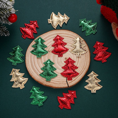 Christmas Tree Fabric Patches