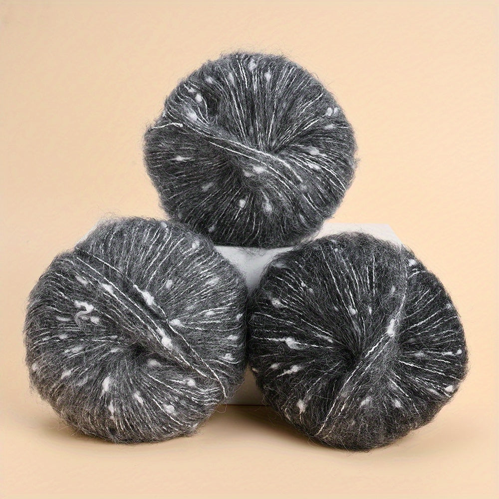 140g Winter Cozy Mohair-Style Yarn Set
