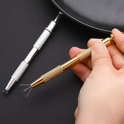 12cm Alloy Four-Claw Bead Pickup Tool