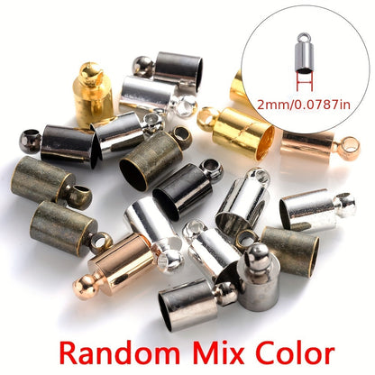 Round Cord End Cap Connectors