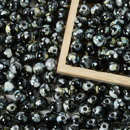 Cracked Acrylic Beads