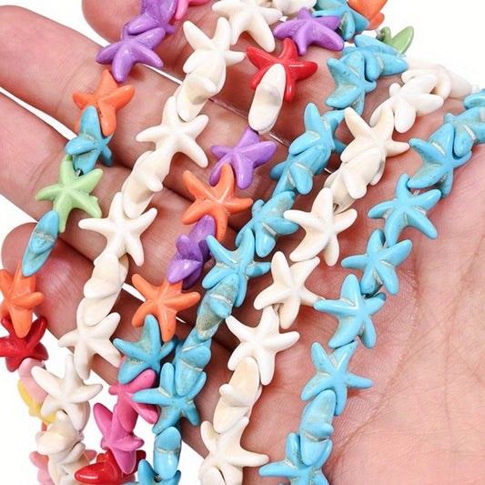 Multicolor Starfish Beads