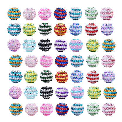 Rhinestone Rondelle Spacer Beads