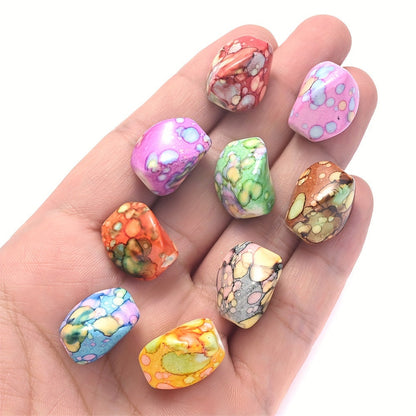 Irregular Shape Acrylic Beads